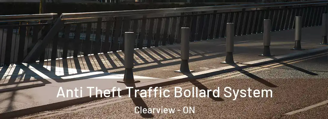  Anti Theft Traffic Bollard System Clearview - ON