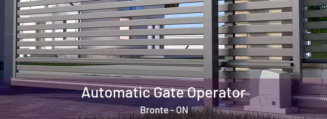  Automatic Gate Operator Bronte - ON