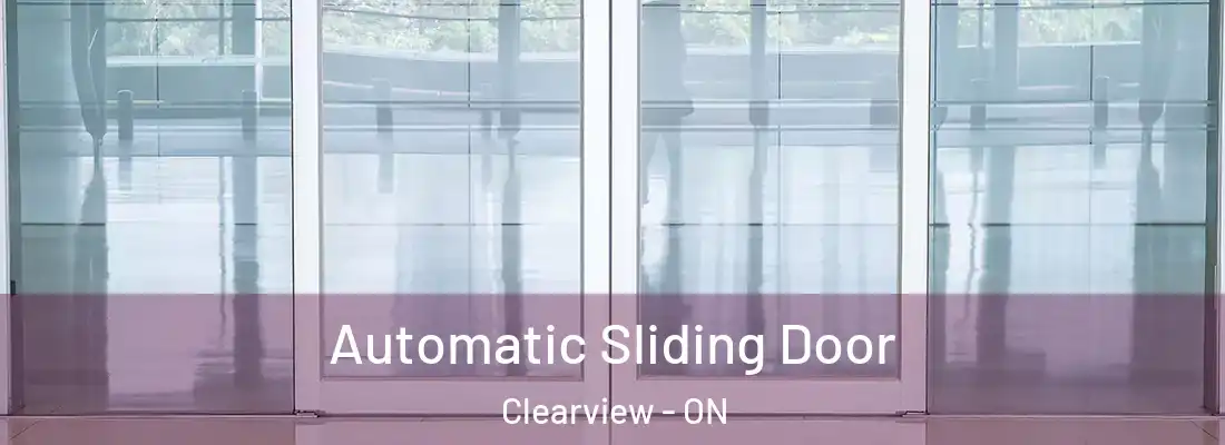  Automatic Sliding Door Clearview - ON