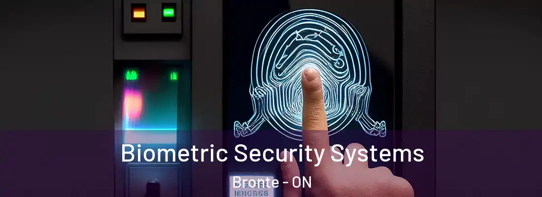  Biometric Security Systems Bronte - ON