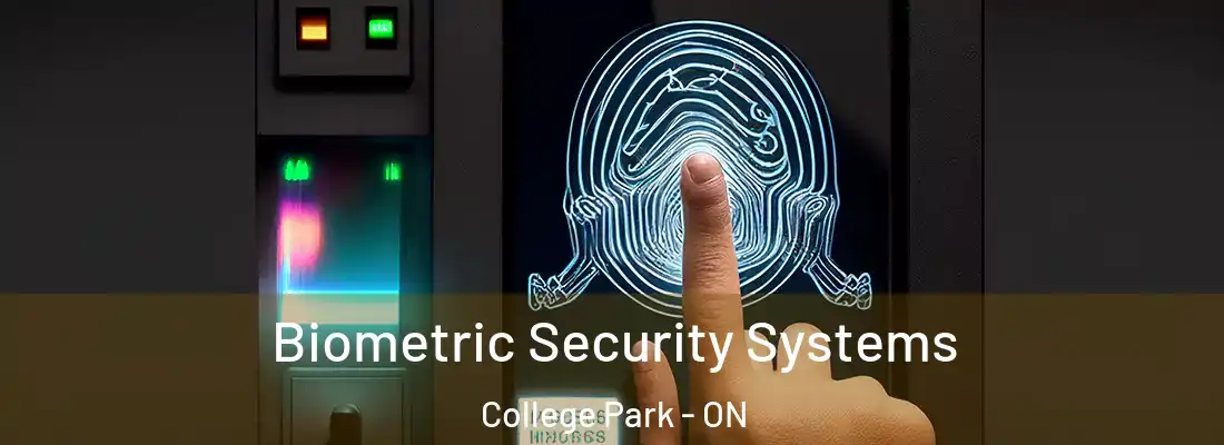  Biometric Security Systems College Park - ON
