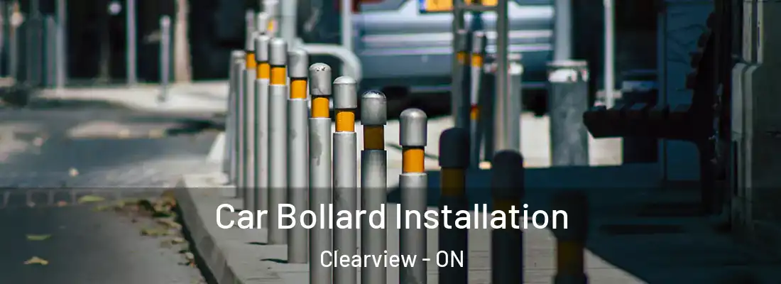  Car Bollard Installation Clearview - ON