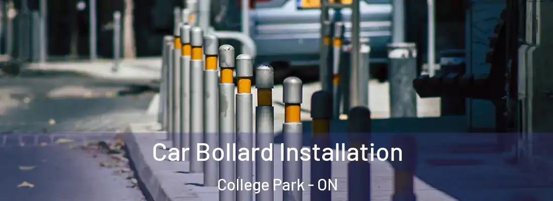  Car Bollard Installation College Park - ON
