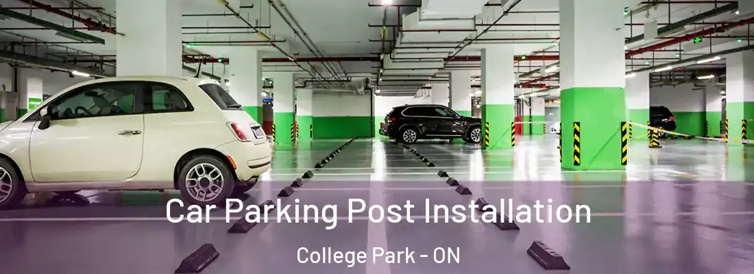  Car Parking Post Installation College Park - ON