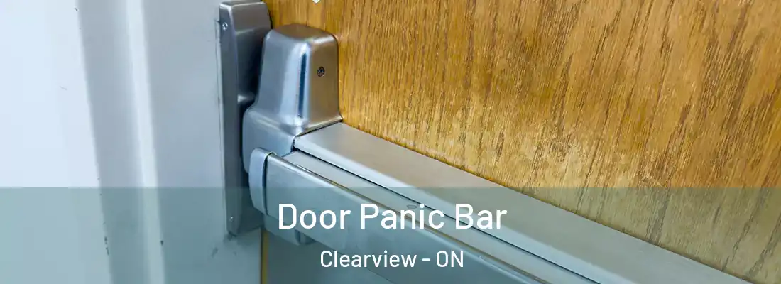  Door Panic Bar Clearview - ON