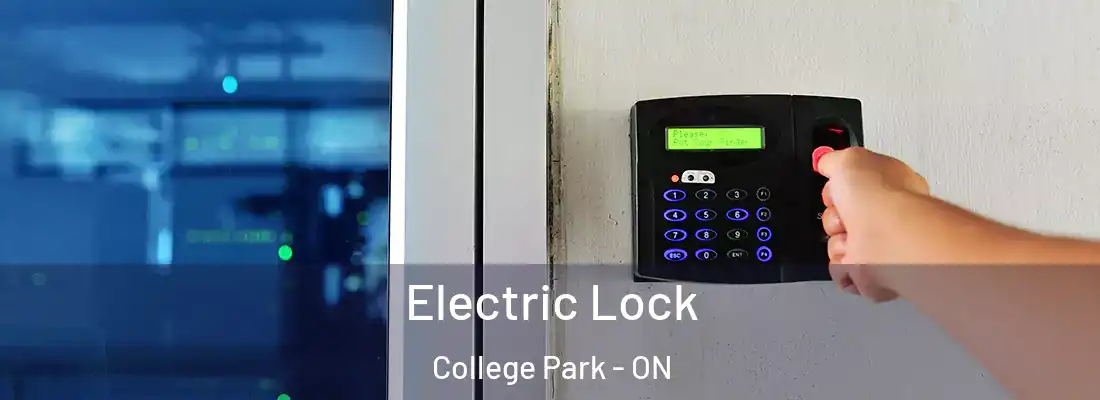 Electric Lock College Park - ON
