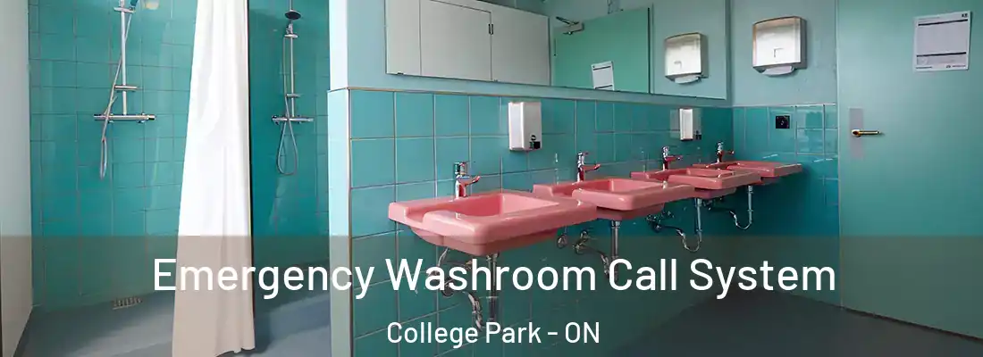  Emergency Washroom Call System College Park - ON