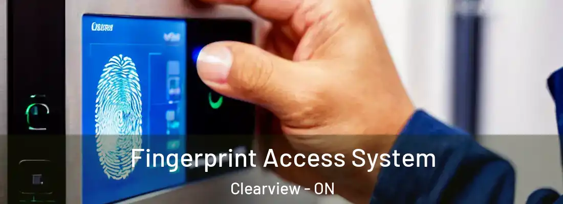  Fingerprint Access System Clearview - ON