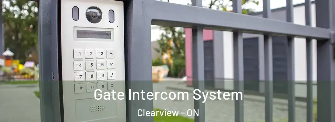 Gate Intercom System Clearview - ON