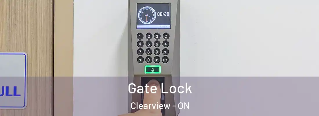 Gate Lock Clearview - ON