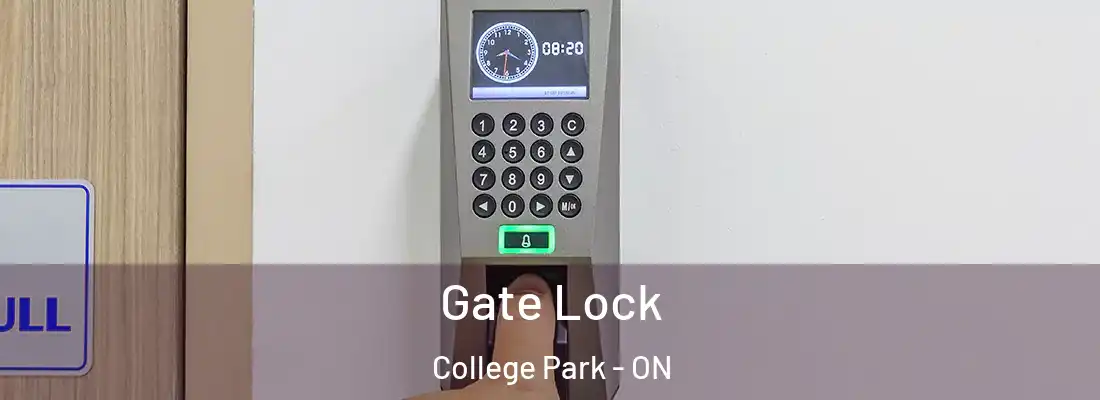  Gate Lock College Park - ON