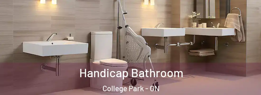  Handicap Bathroom College Park - ON