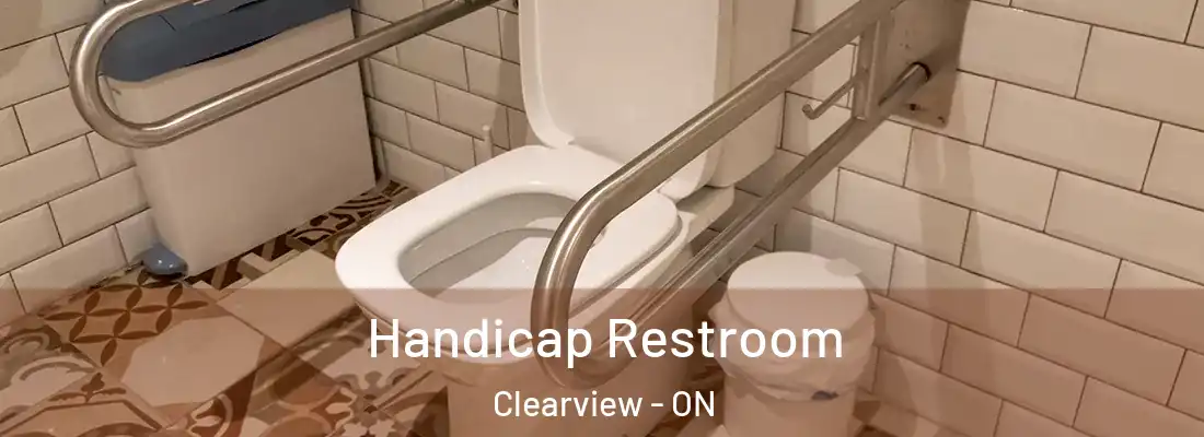  Handicap Restroom Clearview - ON