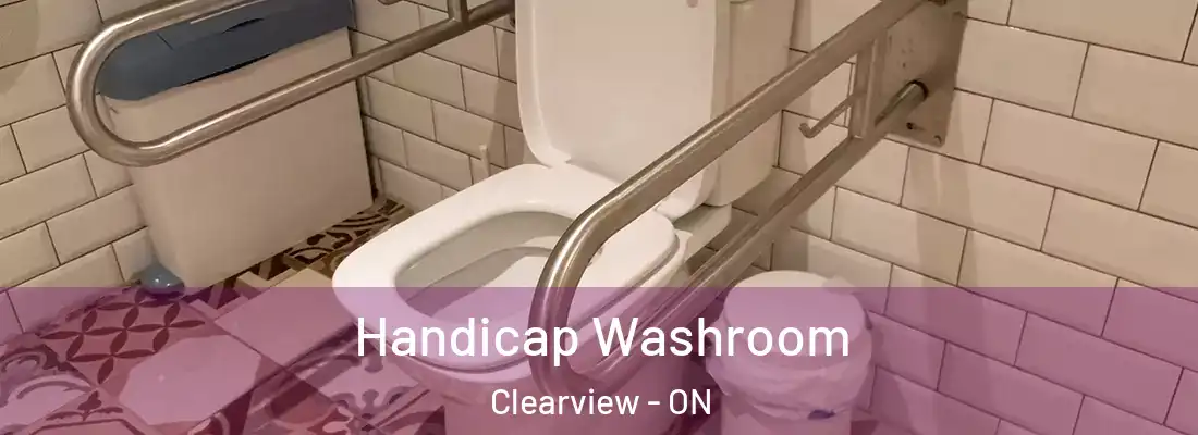  Handicap Washroom Clearview - ON