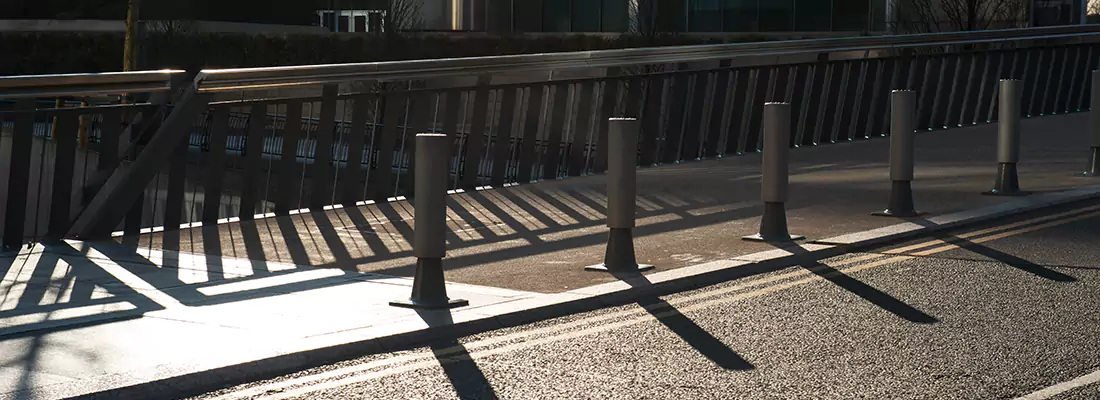 Car Bollard Installation for Parking Lots, Driveways in Oakville, ON