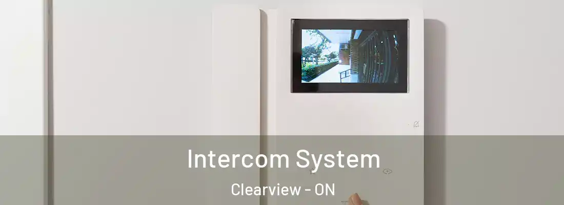  Intercom System Clearview - ON