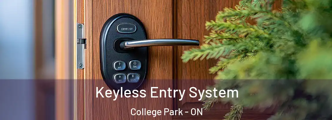  Keyless Entry System College Park - ON