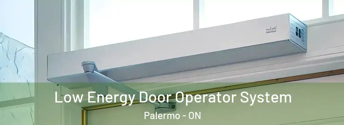  Low Energy Door Operator System Palermo - ON