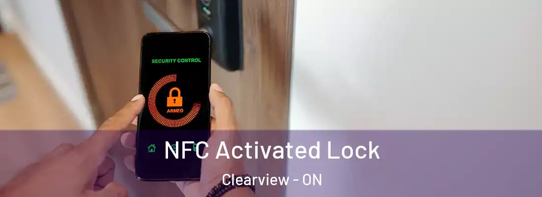  NFC Activated Lock Clearview - ON
