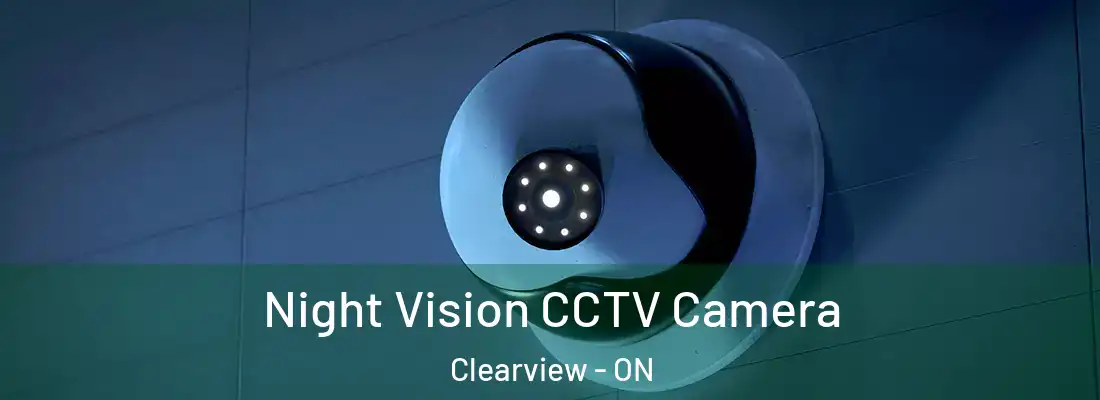  Night Vision CCTV Camera Clearview - ON