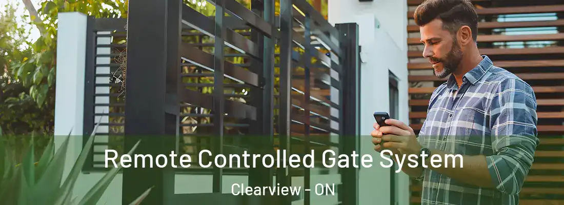  Remote Controlled Gate System Clearview - ON