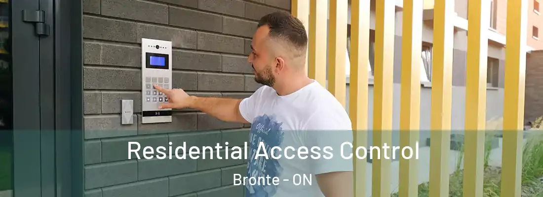  Residential Access Control Bronte - ON