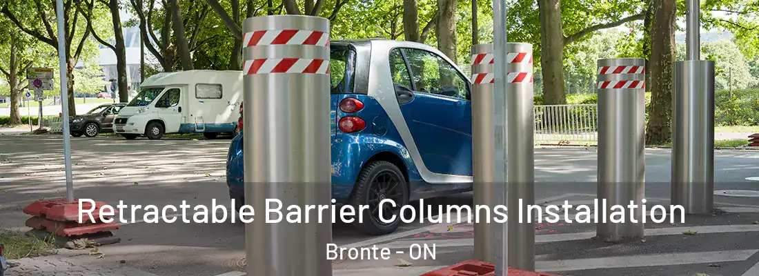  Retractable Barrier Columns Installation Bronte - ON