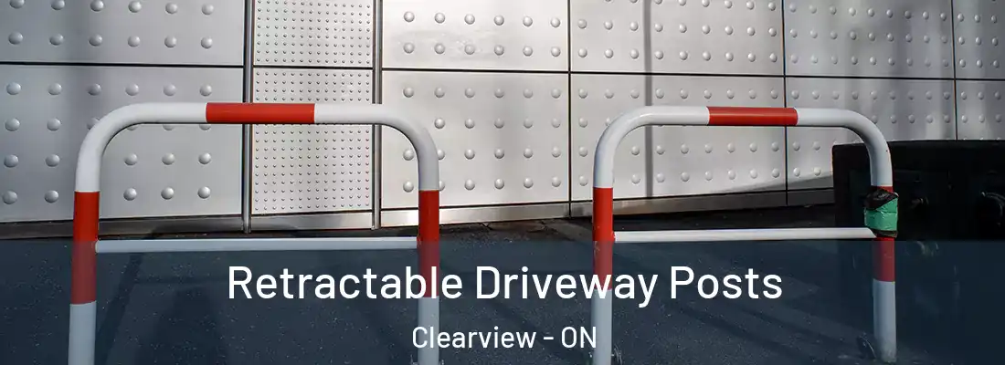  Retractable Driveway Posts Clearview - ON