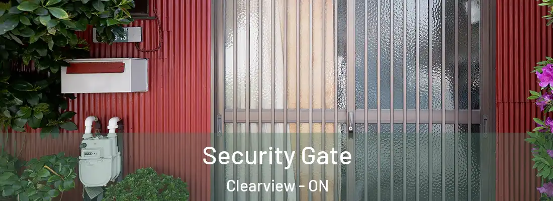  Security Gate Clearview - ON
