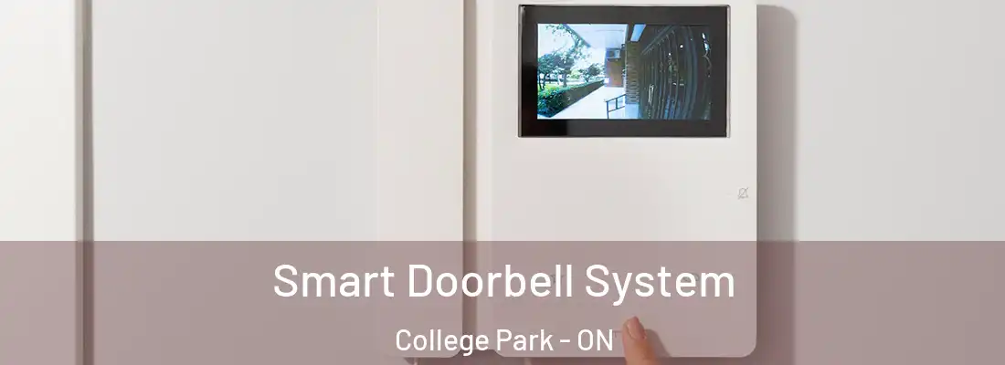  Smart Doorbell System College Park - ON