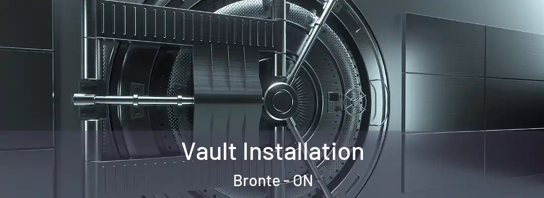  Vault Installation Bronte - ON