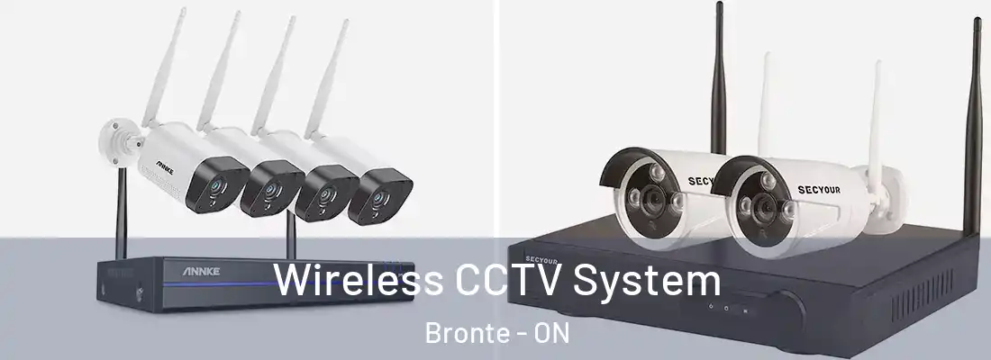  Wireless CCTV System Bronte - ON